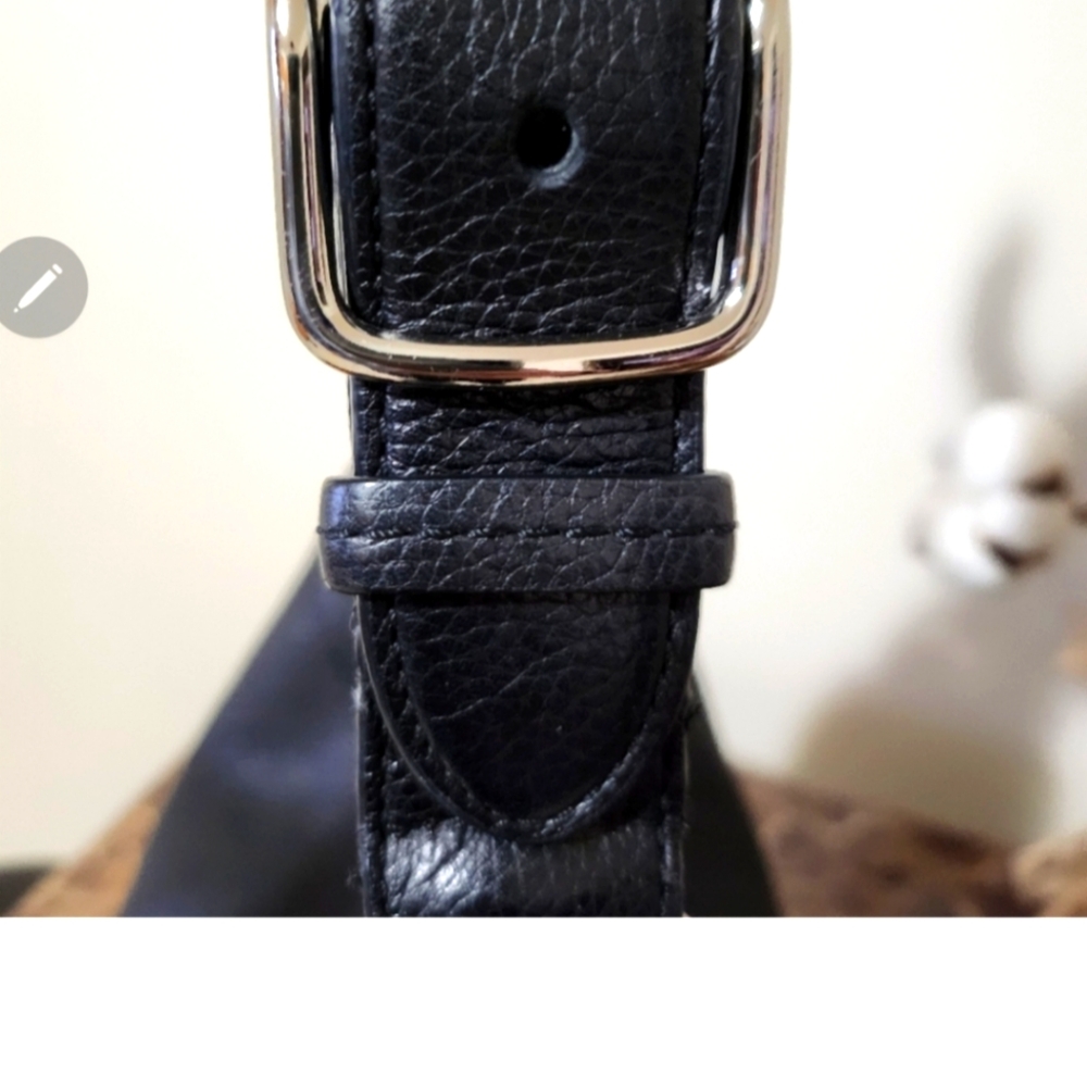 Leather Coach Euc - image 5